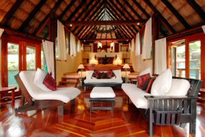 chaa creek lodge treetop villa interior