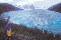 andrew haffenden at Pia glacier, Tierra del Fuego